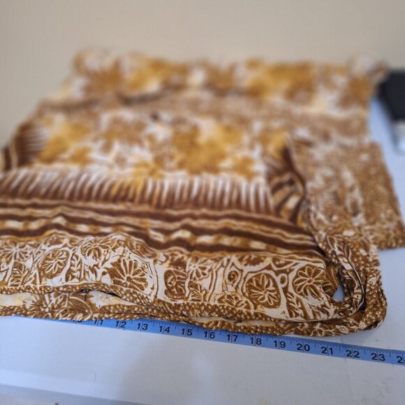 Avenue Womens Boho Floral Print Dress Size 16 Tall Retro Hawaii Tropical - Picture 8 of 11